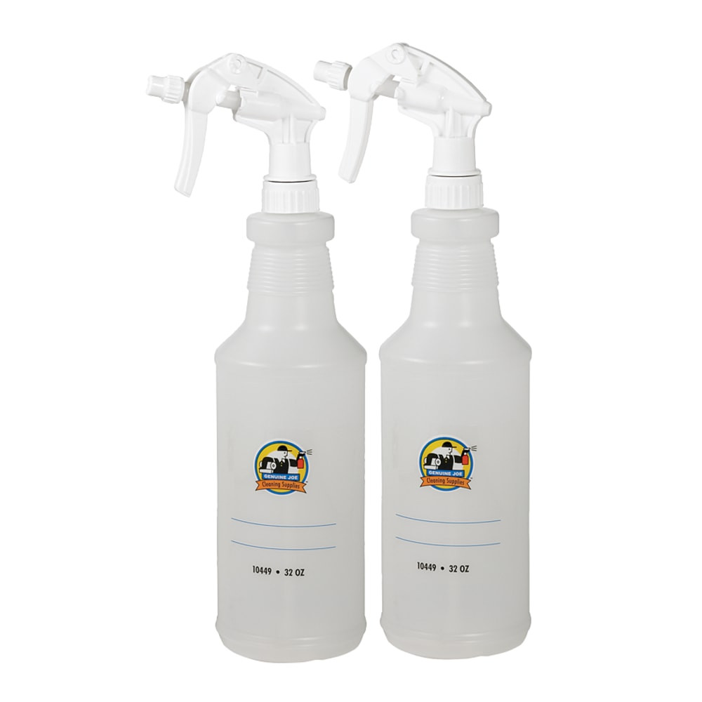 GENUINE JOE 10449  Plastic Spray Bottles, Box Of 2