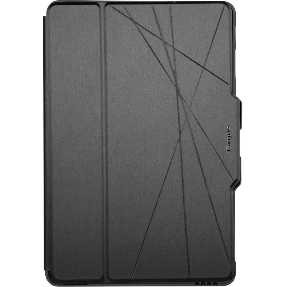 TARGUS, INC. Targus THZ751GL  Click-In Carrying Case (Flip) for 10.5in Samsung Galaxy Tab S4 Tablet, Stylus - Black - Drop Resistant, Impact Resistant - Polyurethane Body - 10in Height x 7.1in Width x 0.5in Depth