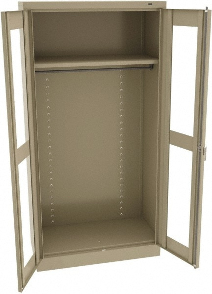 Tennsco CVD1471-SD Wardrobe Storage Cabinet: 36" Wide, 18" Deep, 72" High