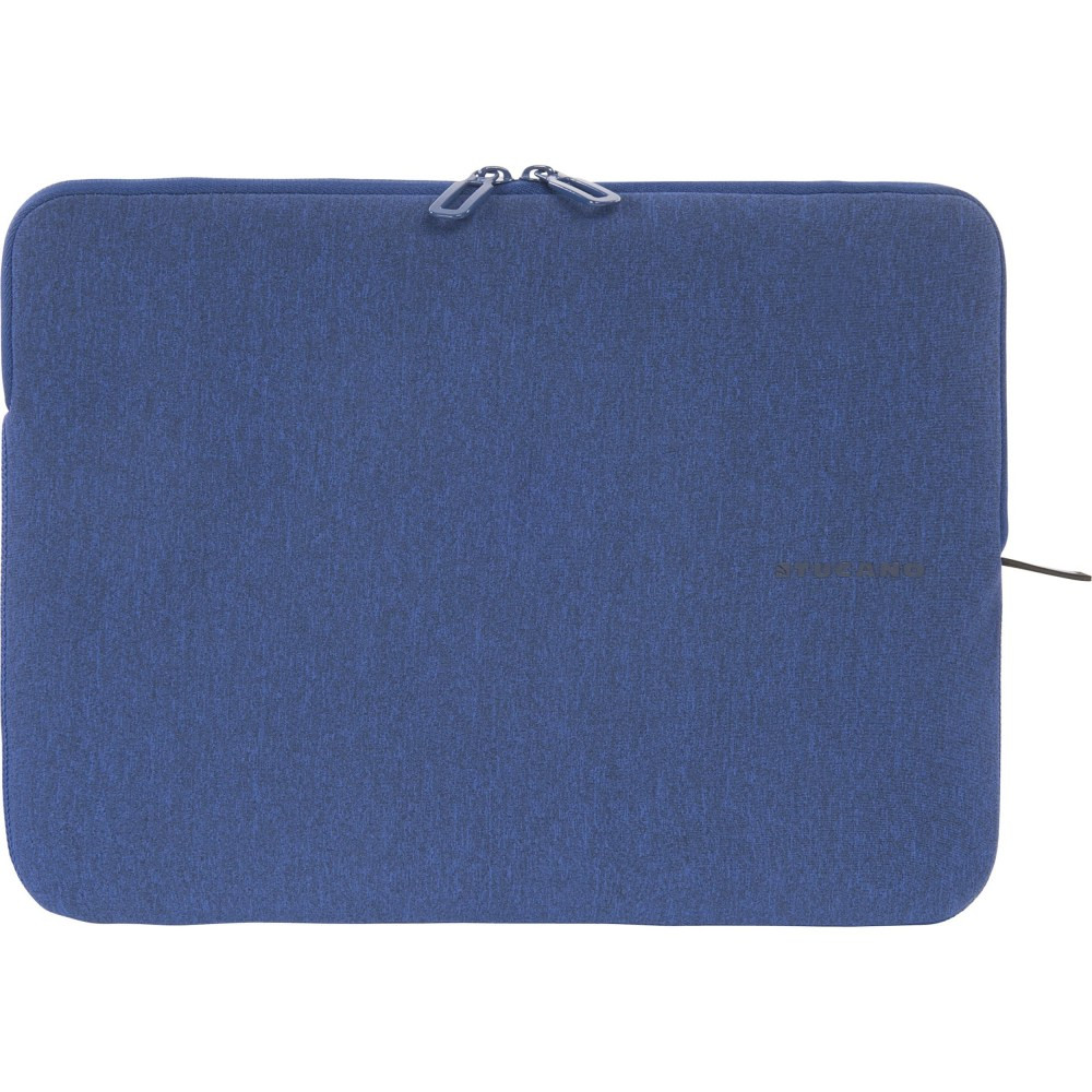 TUCANO USA INC BFM1314-B Tucano Milano Italy Melange Second Skin neoprene sleeve for notebook 13.3in and 14in - Blue - Bump Resistant, Scratch Resistant, Drop Resistant, Anti-slip - Neoprene Body - 10.6in Height x 13.8in Width x 0.9in Depth