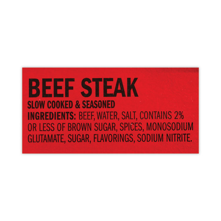LINK SNACKS INC Jack Link’s 27800002 Beef Steak, Original, 1 oz, 12/Box