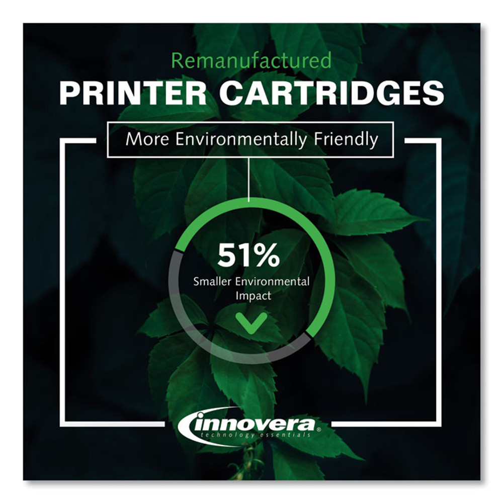 INNOVERA E255A Remanufactured Black Toner, Replacement for 55A (CE255A), 6,000 Page-Yield