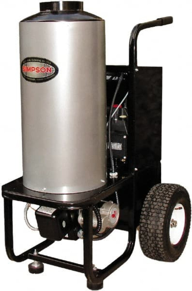 Simpson 60363 Pressure Washer: 1,500 psi, 1.8 GPM, Diesel, Hot Water