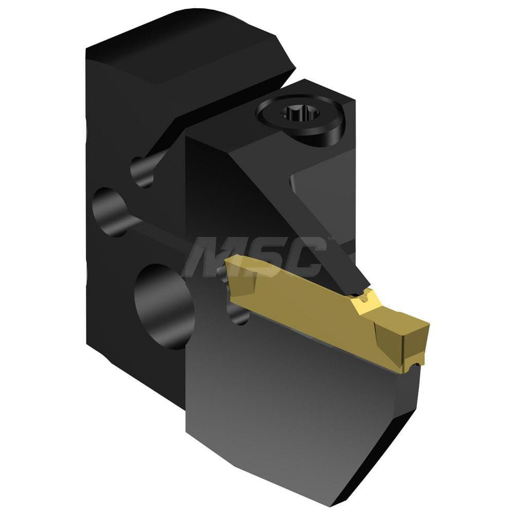 Sandvik Coromant 5764803 Modular Grooving Head: Right Hand, Cutting Head, System Size 32, Uses N123 Size H Inserts