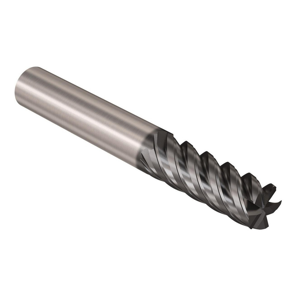 Seco 03067376 Corner Chamfer End Mill: 20 mm Dia, 50 mm LOC, 5 Flutes, 0.25 mm Chamfer Width, Solid Carbide