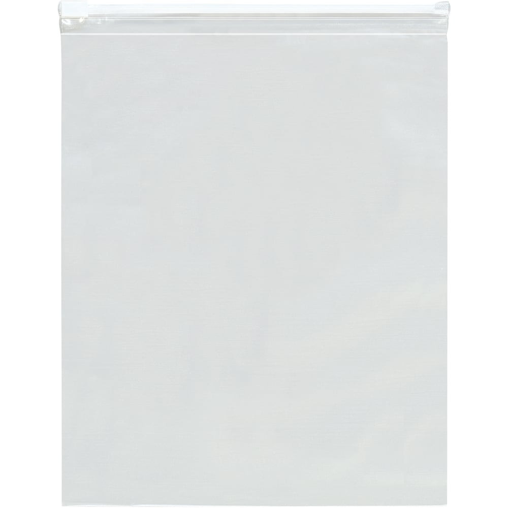 B O X MANAGEMENT, INC. PB5223 Partners Brand 3 Mil Slide Seal Reclosable Poly Bags, 10in x 13in, Clear, Case Of 100