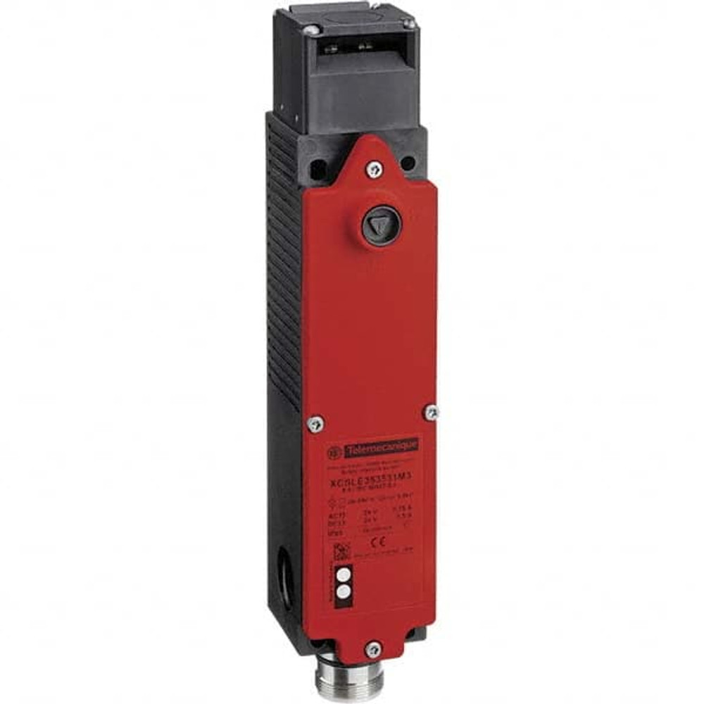 Telemecanique Sensors XCSLE373731M3 NO/2NC Configuration, 24 VAC/VDC, Multiple Amp Level, Plastic Key Safety Limit Switch