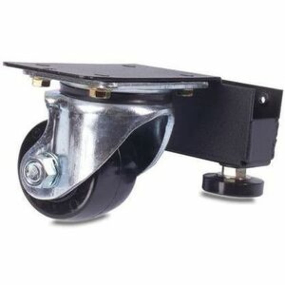 AMERICAN POWER CONVERSION CORP SYAFSU6 APC Symmetra LX Castor kit- left front, right rear - Black, Silver - 1 Each
