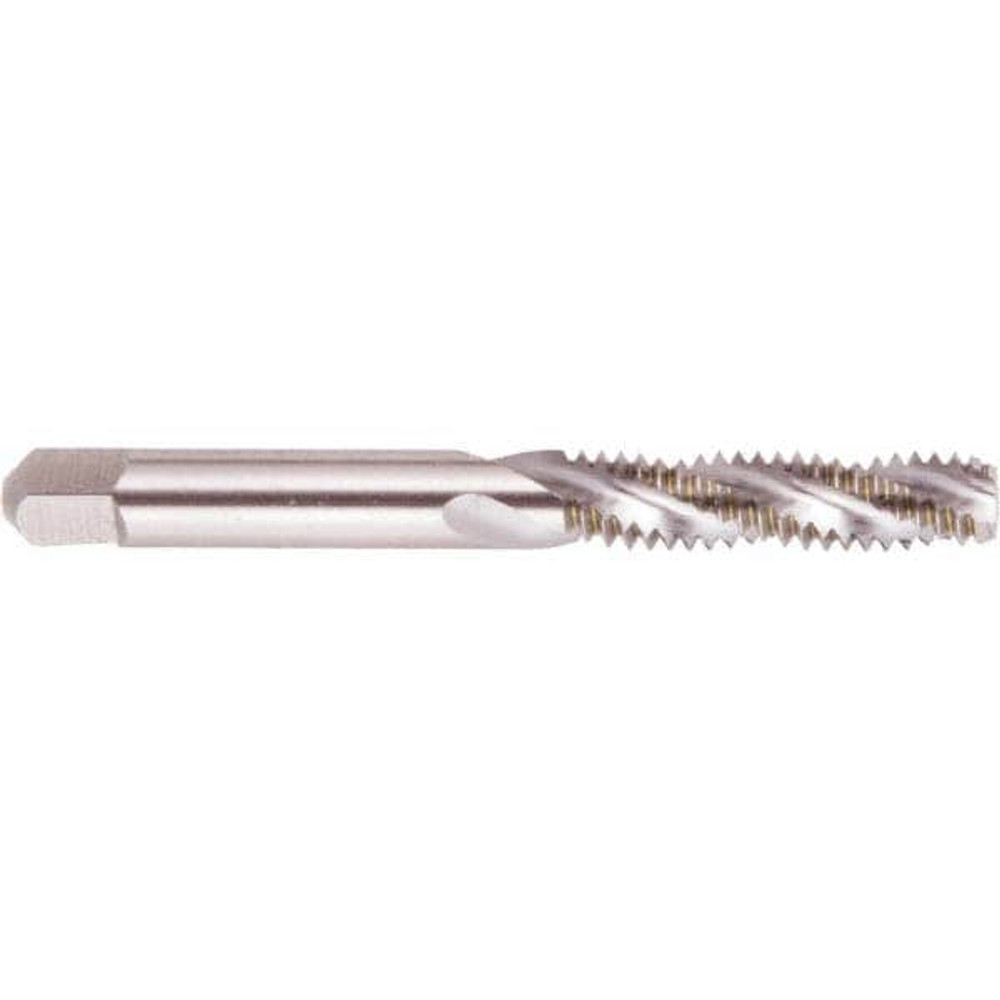 Regal Cutting Tools 008094AS Spiral Flute Tap: #4-40, UNC, 2 Flute, Bottoming, 2B Class of Fit, High Speed Steel, Bright/Uncoated