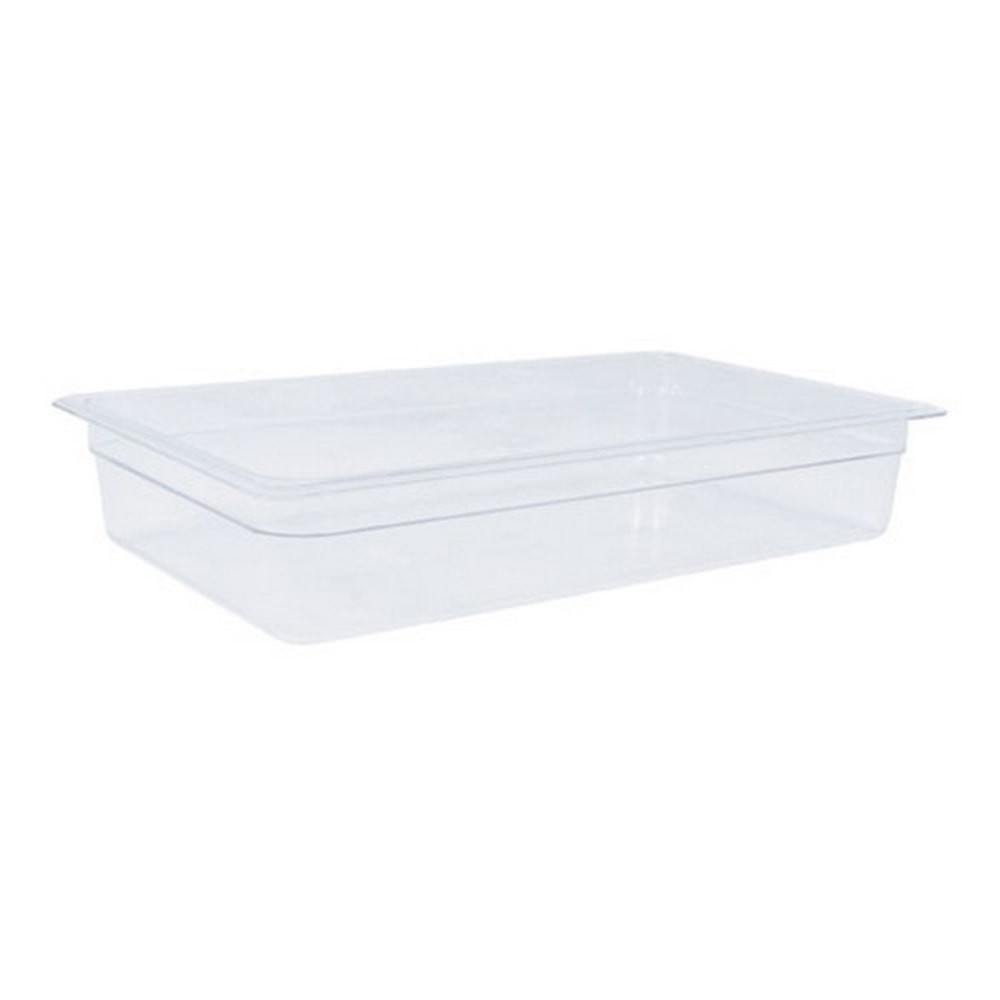 CAMBRO MFG. CO. 14CW135 Cambro Full Size Camwear Food Pan, 4in x 21in x 12in, Clear