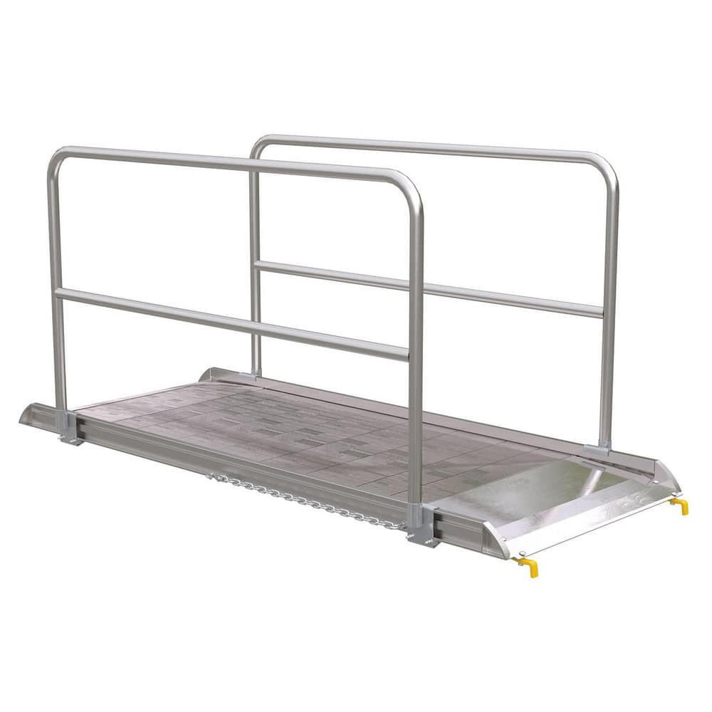 Vestil AWR-38-8B-HR Risers & Ramps; Ramp Type: Walk Ramp ; Material: Aluminum ; Material: Aluminum ; Load Capacity (Lb.): 2500 ; Load Capacity: 2500 ; Height (Inch): 45.3125in