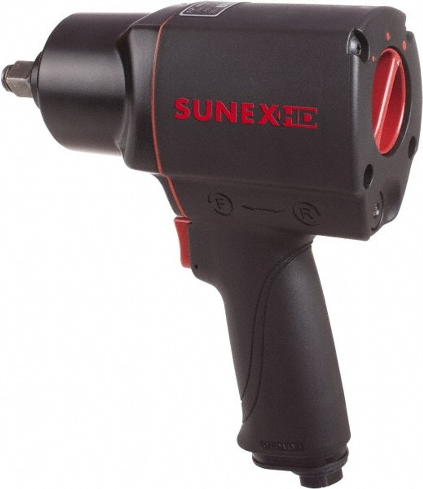 Sunex Tools SX4345 Air Impact Wrench: 1/2" Drive, 7,000 RPM, 750 ft/lb