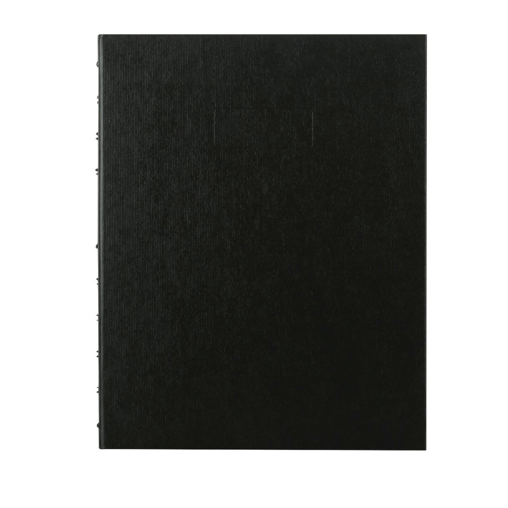 REDIFORM, INC. AF1115081 Blueline MiracleBind 50% Recycled Notebook, 11in x 9 1/16in, 75 Sheets, Black