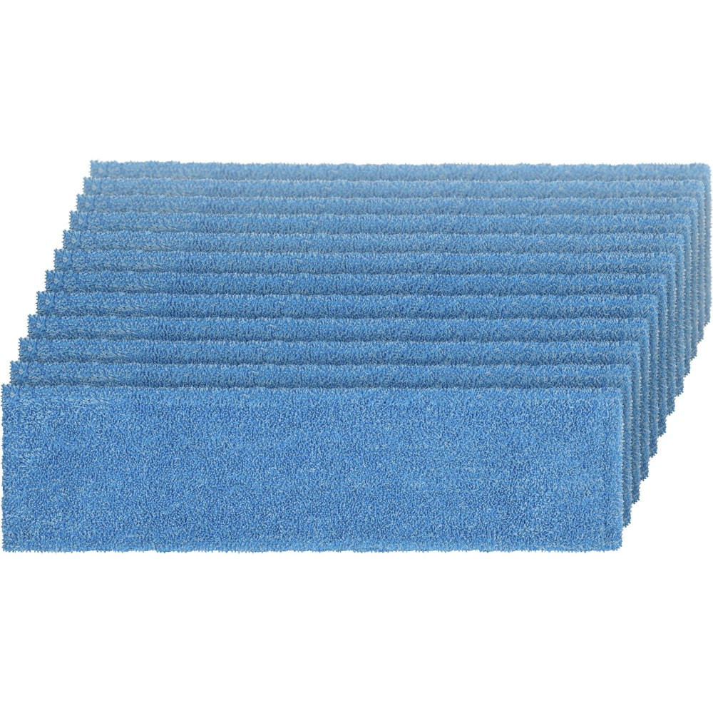 RUBBERMAID Rubbermaid Commercial 2132427  Adaptable Flat-Mop Microfiber Pad, 19-1/2in x 5-1/2in, Blue