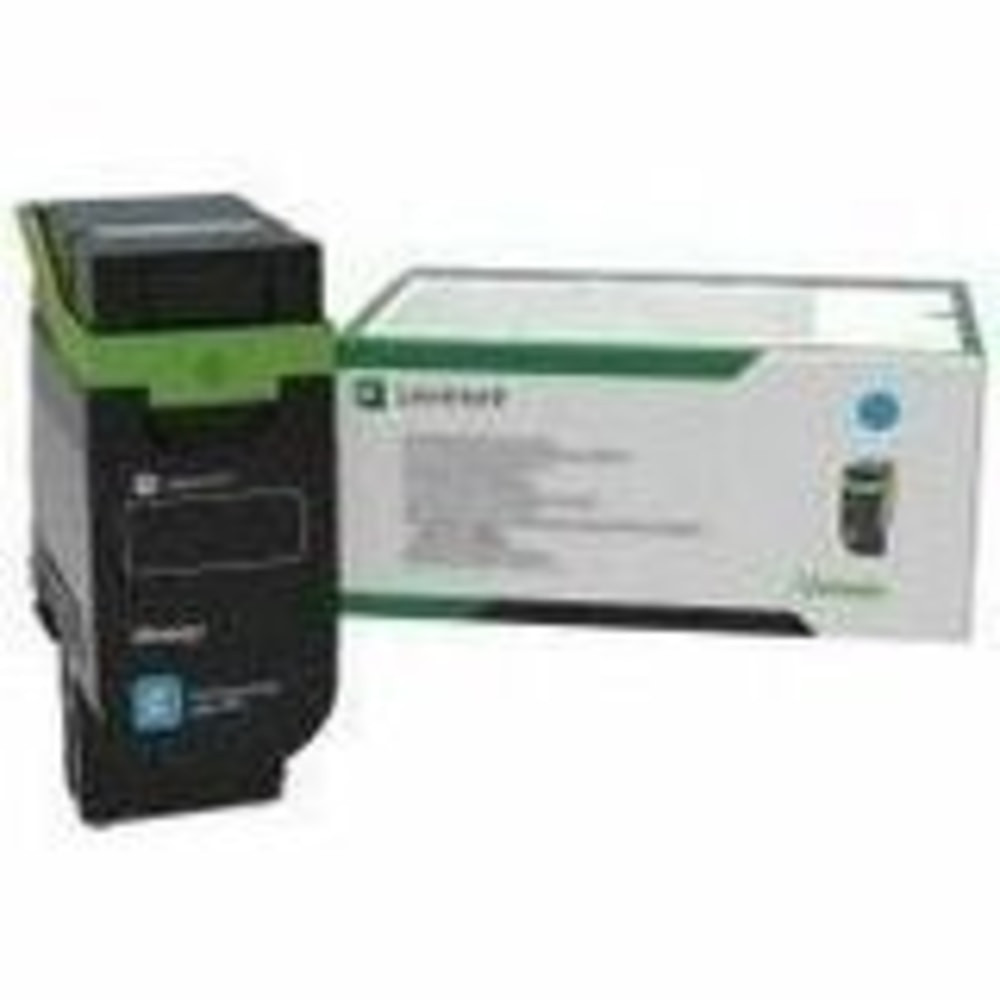 LEXMARK INTERNATIONAL, INC. Lexmark 75M1XC0  Original Extra High Yield Laser Toner Cartridge - Return Program - Cyan - 1 Pack - 11700 Pages