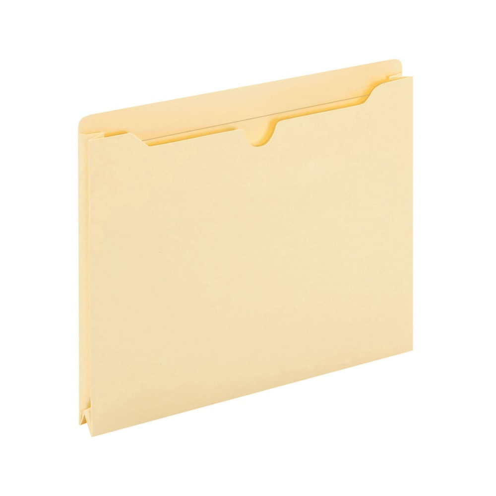 OFFICE DEPOT OD24910  Brand Manila File Jackets, 1in Expansion, 8 1/2in x 11in, Box of 50 File Jackets