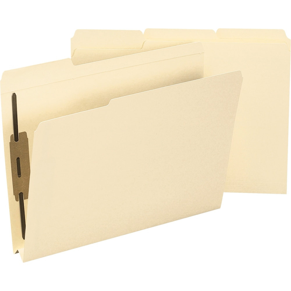 SMEAD MFG CO 14595 Smead 2-Ply Manila Fastener Folders, Letter Size, Box Of 50