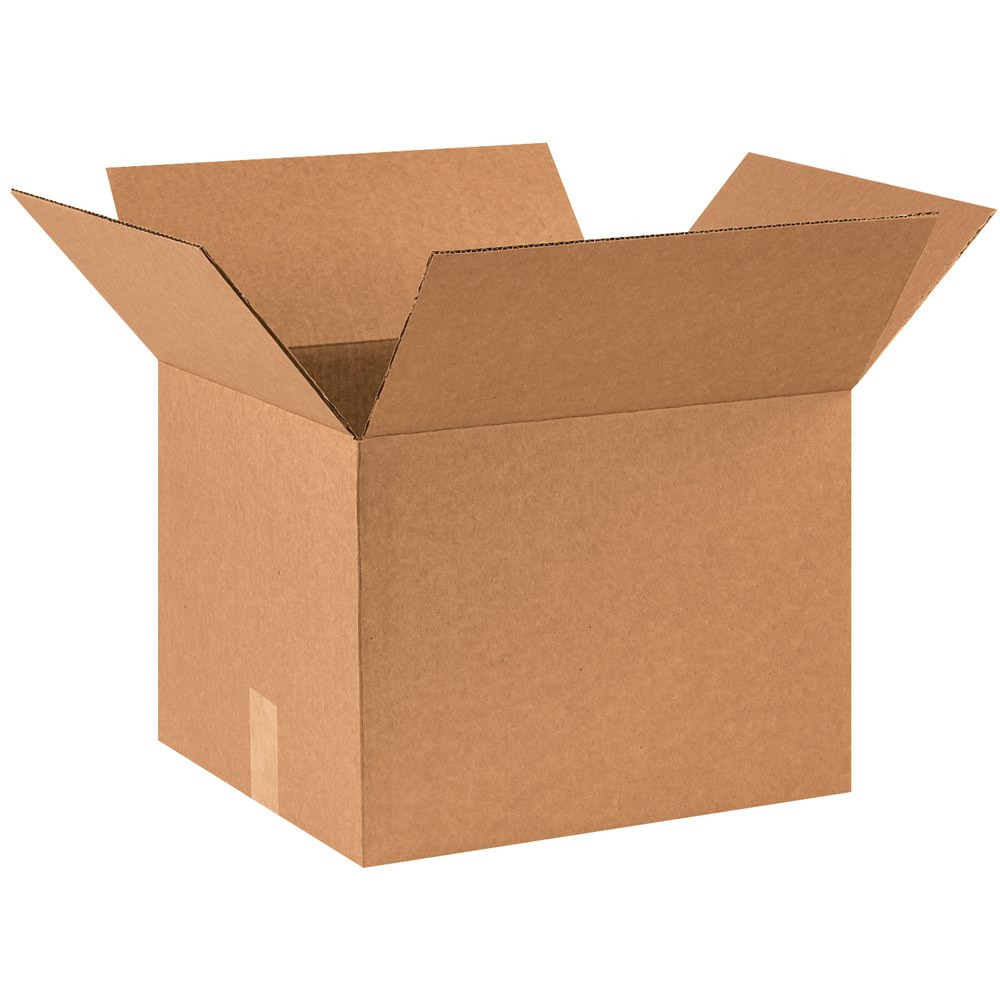 B O X MANAGEMENT, INC. Partners Brand 161412  Corrugated Boxes, 16in x 14in x 12in, Kraft, Pack Of 25