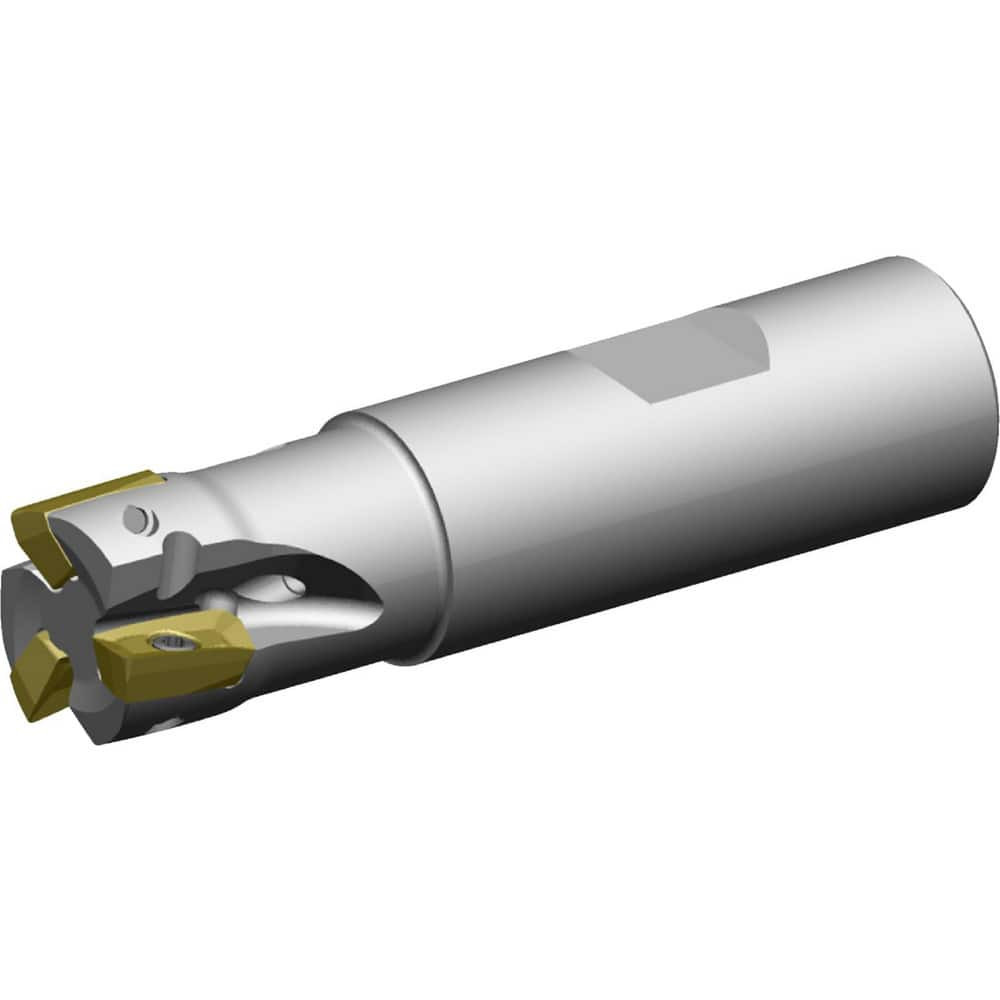 Widia 5988028 Indexable Square-Shoulder End Mills; Maximum Depth of Cut (Decimal Inch): 1.2201 ; Cutter Style: VSM ; Shank Type: Weldon Flat ; Shank Diameter (Decimal Inch): 1.0000 ; Shank Diameter (Inch): 1 ; Insert Holding Method: Screw