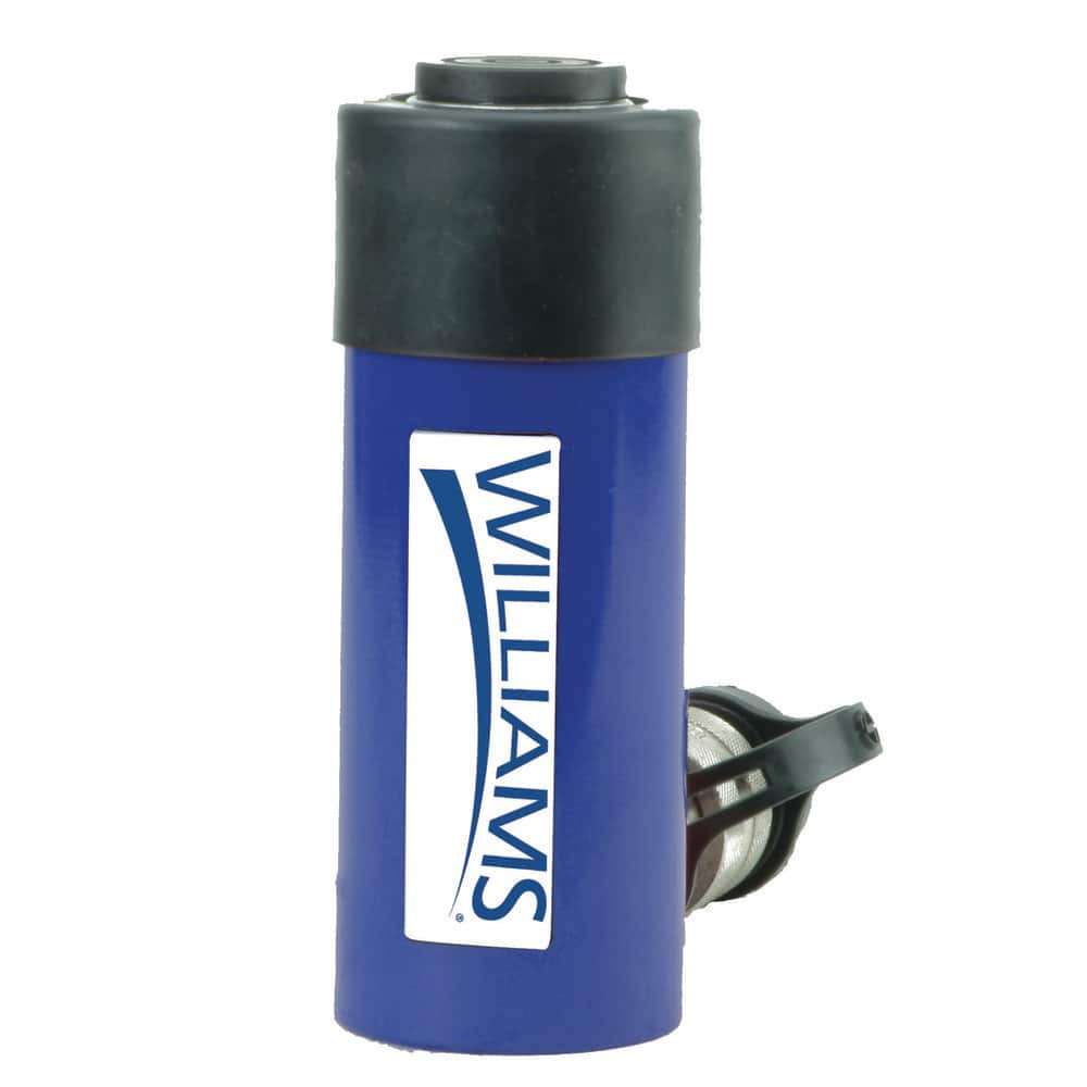 Williams 6C10T04 Portable Hydraulic Cylinders; Actuation: Single Acting ; Load Capacity: 10TON ; Stroke Length: 4.02 ; Piston Stroke (Decimal Inch): 4.02 ; Oil Capacity: 9.00 ; Cylinder Effective Area: 2.24