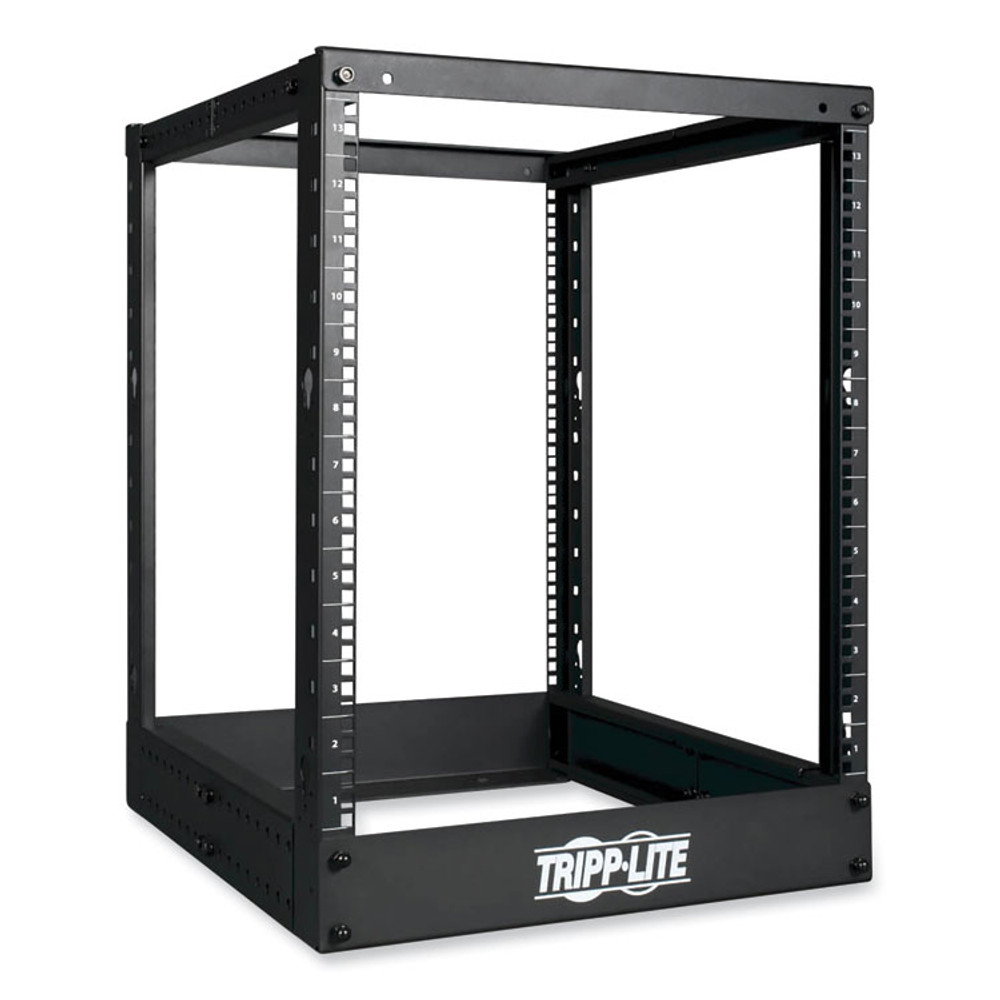 EATON CORPORATION Tripp Lite by SR4POST13 SmartRack 4-Post Open Frame Rack, 13U, 1,000 lbs Capacity