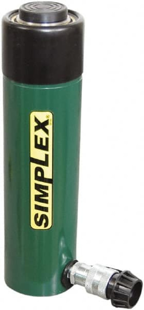 TK Simplex R252 Portable Hydraulic Cylinder: Single Acting, 10.31 cu in Oil Capacity