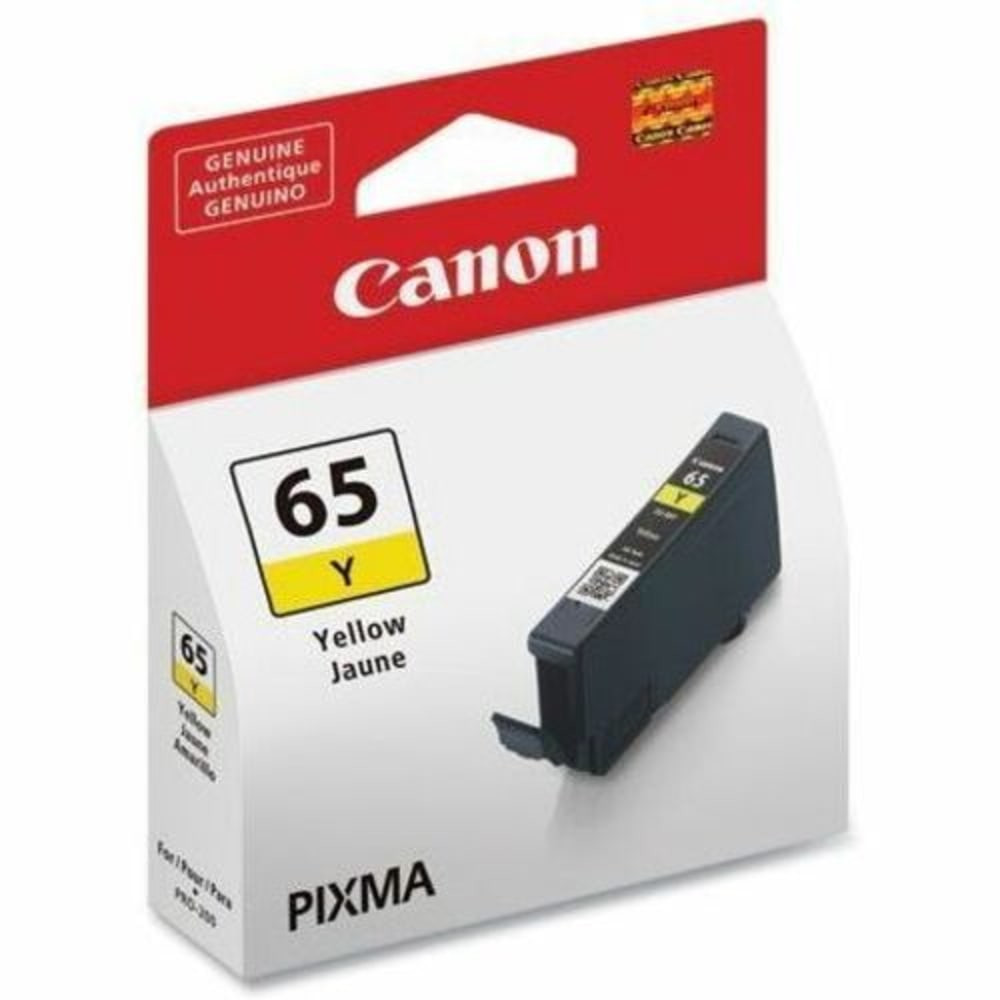 CANON USA, INC. 4218C002 Canon CLI-65 Original Inkjet Ink Cartridge - Yellow Pack - Inkjet