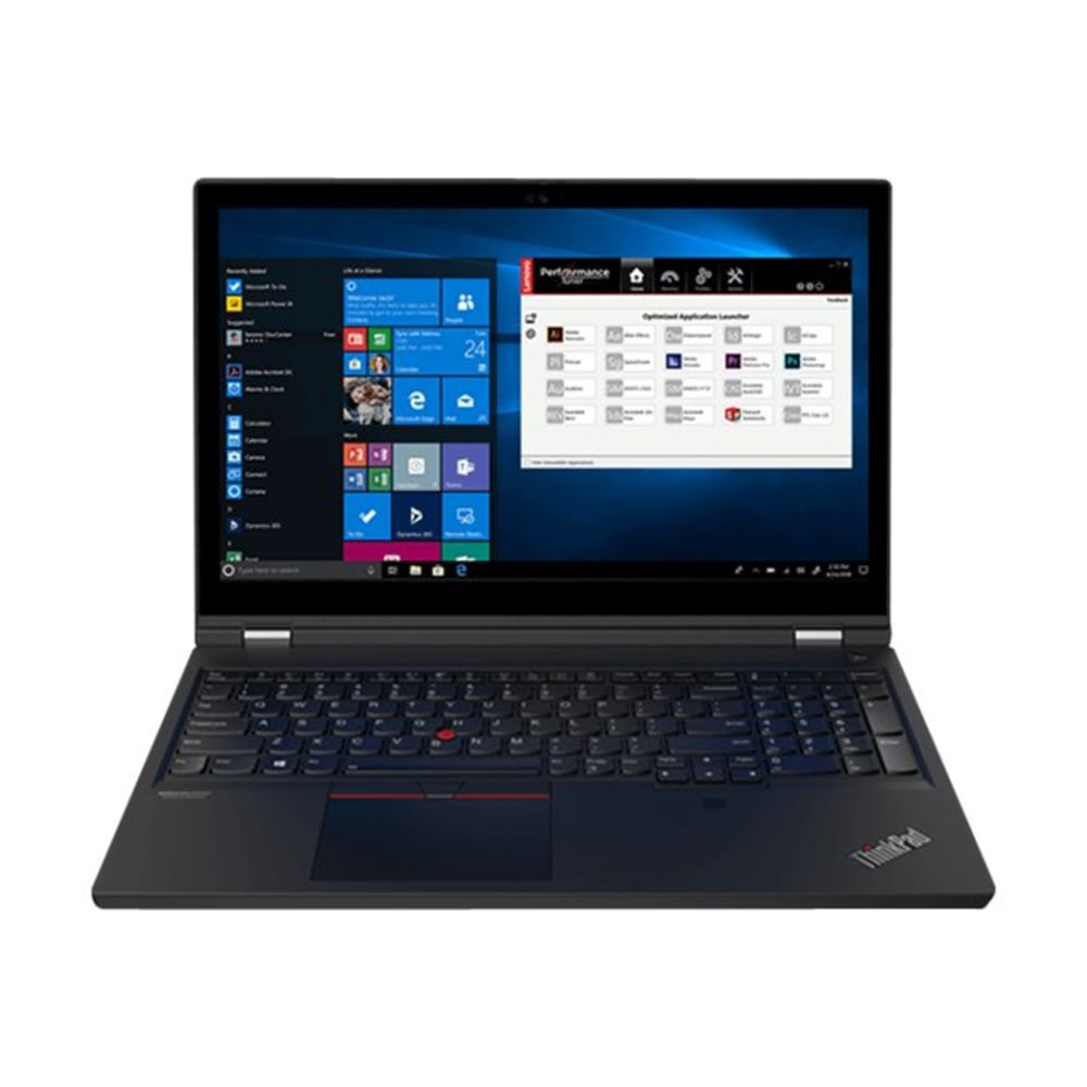 LENOVO, INC. Lenovo 20ST004DUS  ThinkPad P15 Gen 1 20ST004DUS 15.6in Mobile Workstation  - 1920 x 1080 - Intel Core i7 i7-10750H Hexa-core 2.60 GHz - 32 GB RAM - 512 GB SSD - Glossy Black - Windows 10 Pro - NVIDIA Quadro T2000 with 4 GB