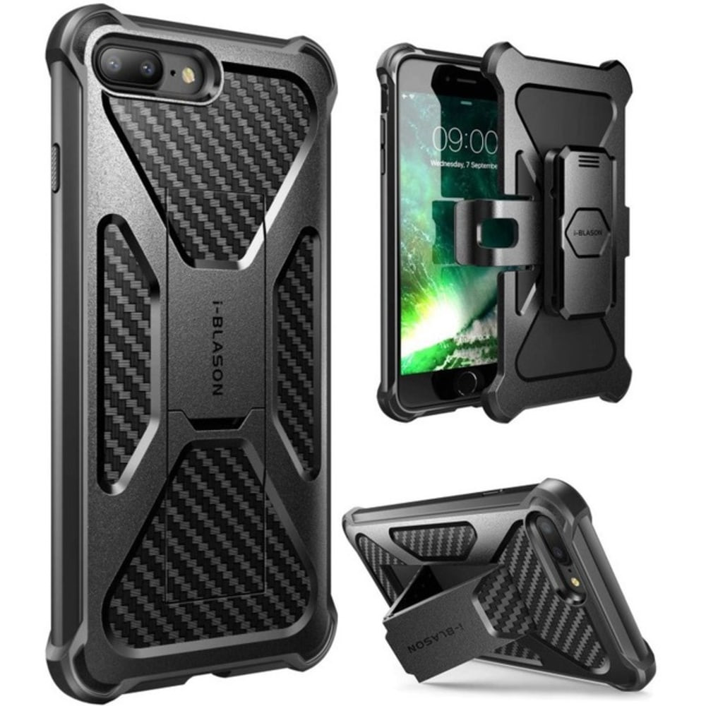 I BLASON LLC IPH8-TRANSF-BK i-Blason Transformer - Back cover for cell phone - rugged - black
