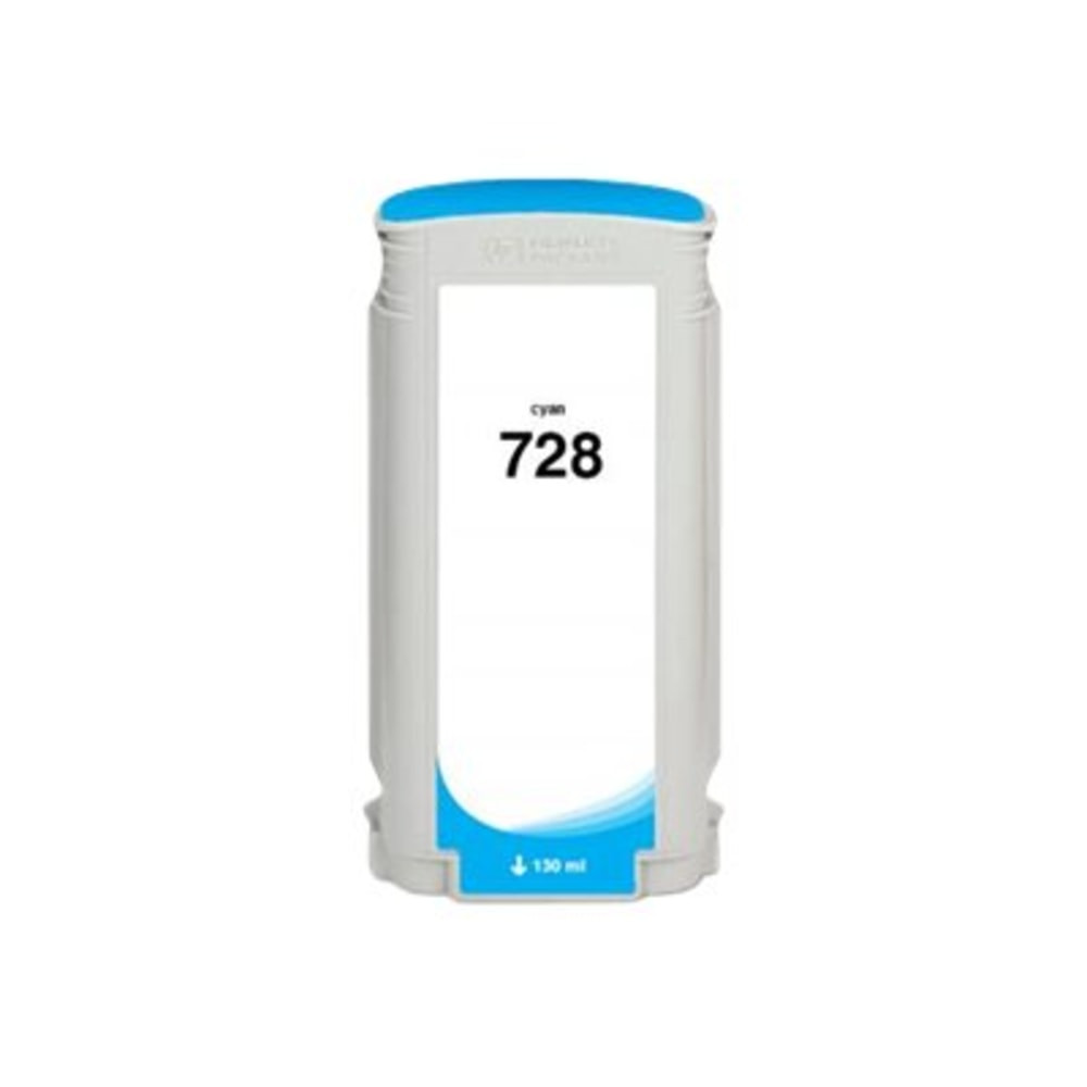 CLOVER TECHNOLOGIES GROUP, LLC WH728C Clover Imaging Group Wide Format - 300 ml - cyan - compatible - ink cartridge (alternative for: HP 728, HP F9K17A) - for HP DesignJet T730, T830