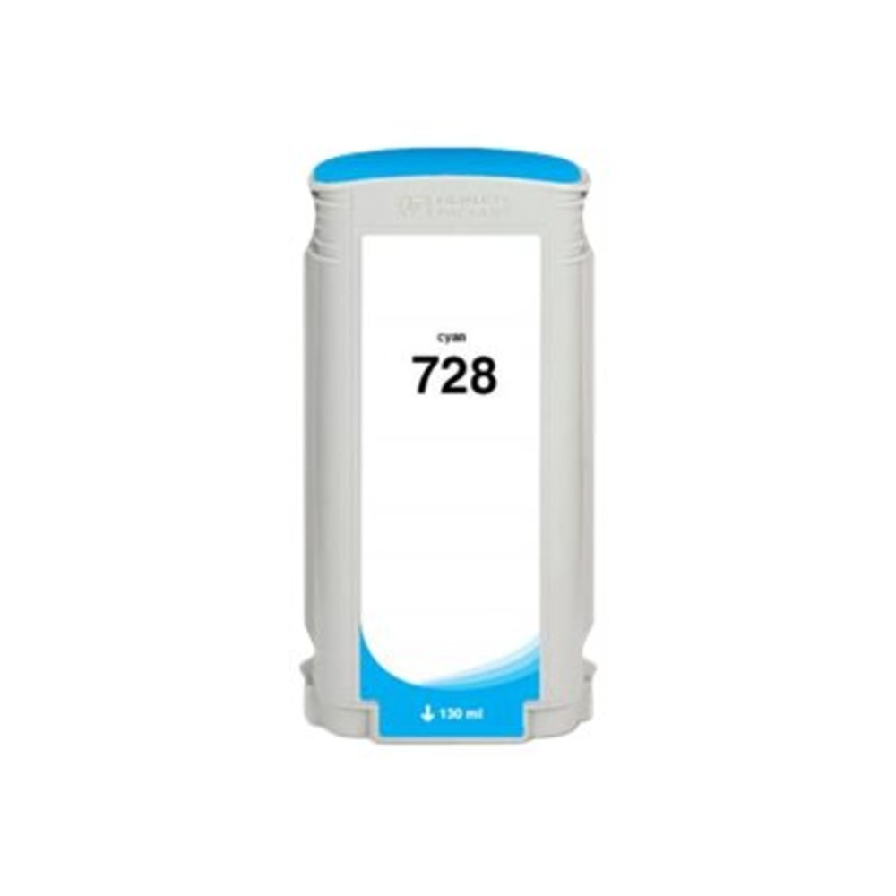 CLOVER TECHNOLOGIES GROUP, LLC Clover Imaging Group WH728C  Wide Format - 300 ml - cyan - compatible - ink cartridge (alternative for: HP 728, HP F9K17A) - for HP DesignJet T730, T830