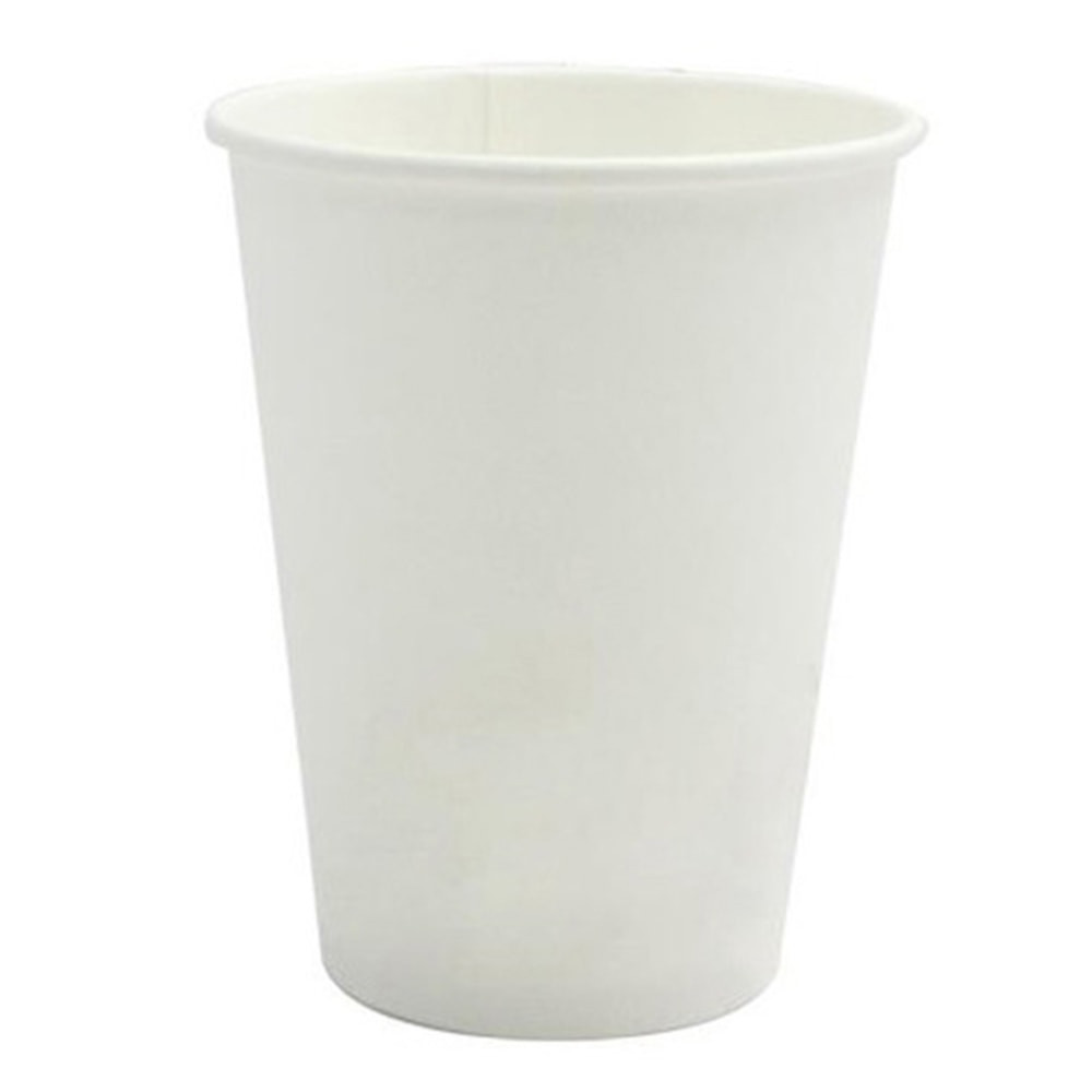 LOLLICUP USA, INC. Karat C-K512WU  Paper Hot Cups, 12 Oz, White, Set Of 1,000 Cups