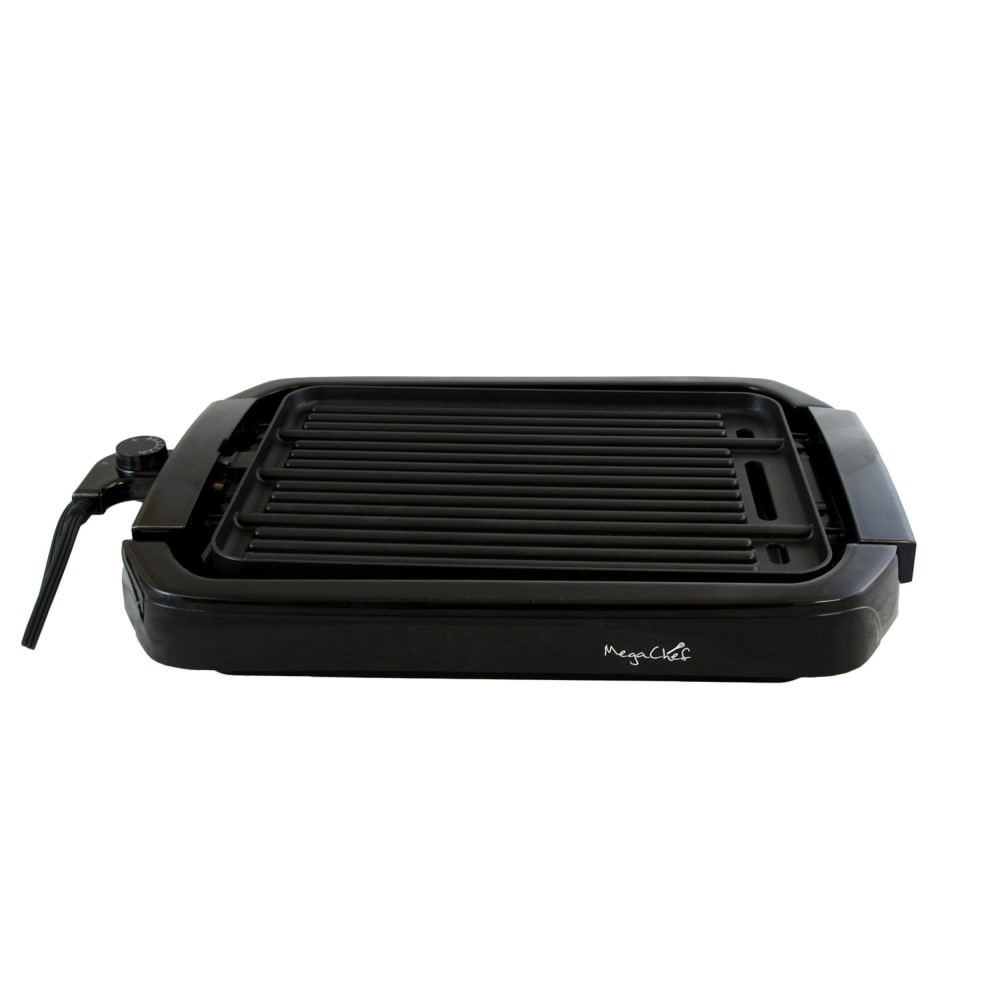 MEGAGOODS, INC. MegaChef 995101714M  995101714M Dual Surface Reversible Indoor Grill And Griddle, Black