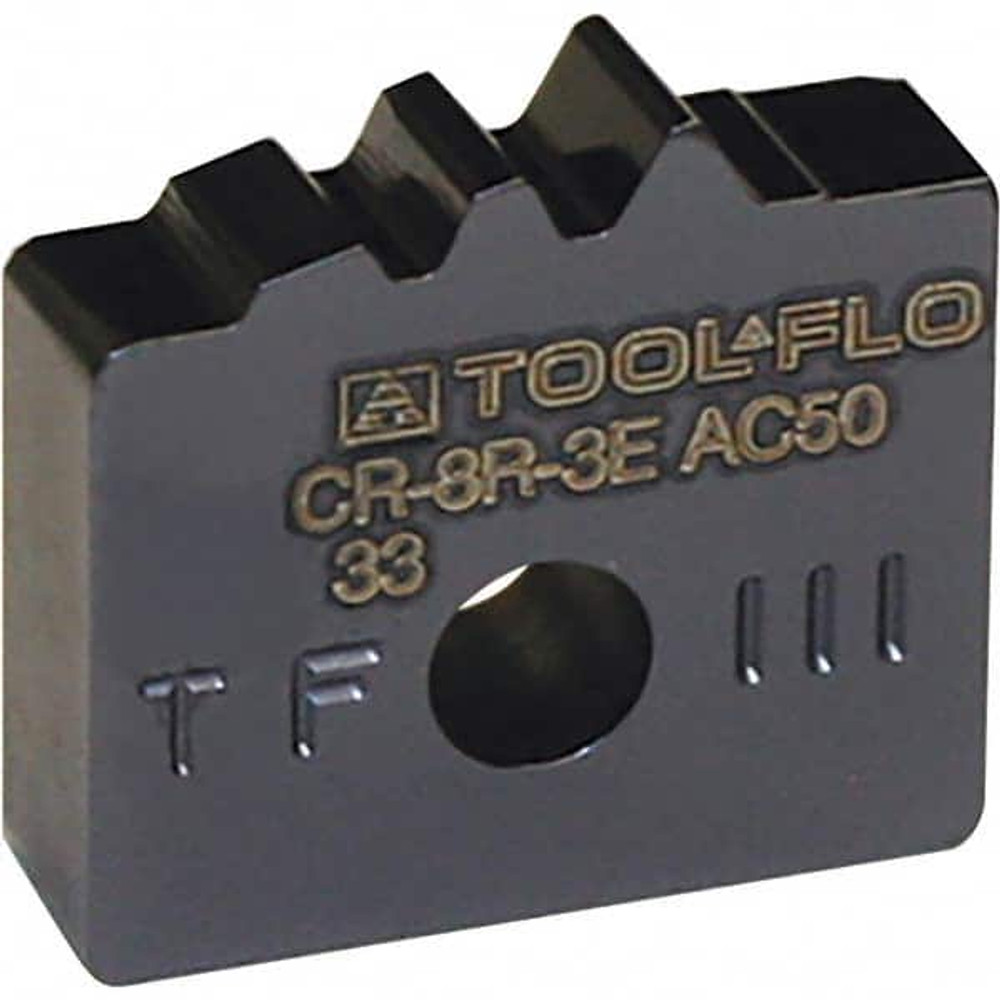 Tool-Flo M34416730AC50F Threading Insert:CR Style, AC50F Grade, Solid Carbide