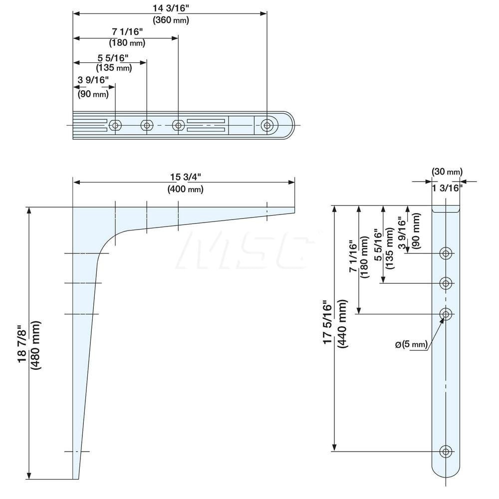 Sugatsune BTK-480 Brackets