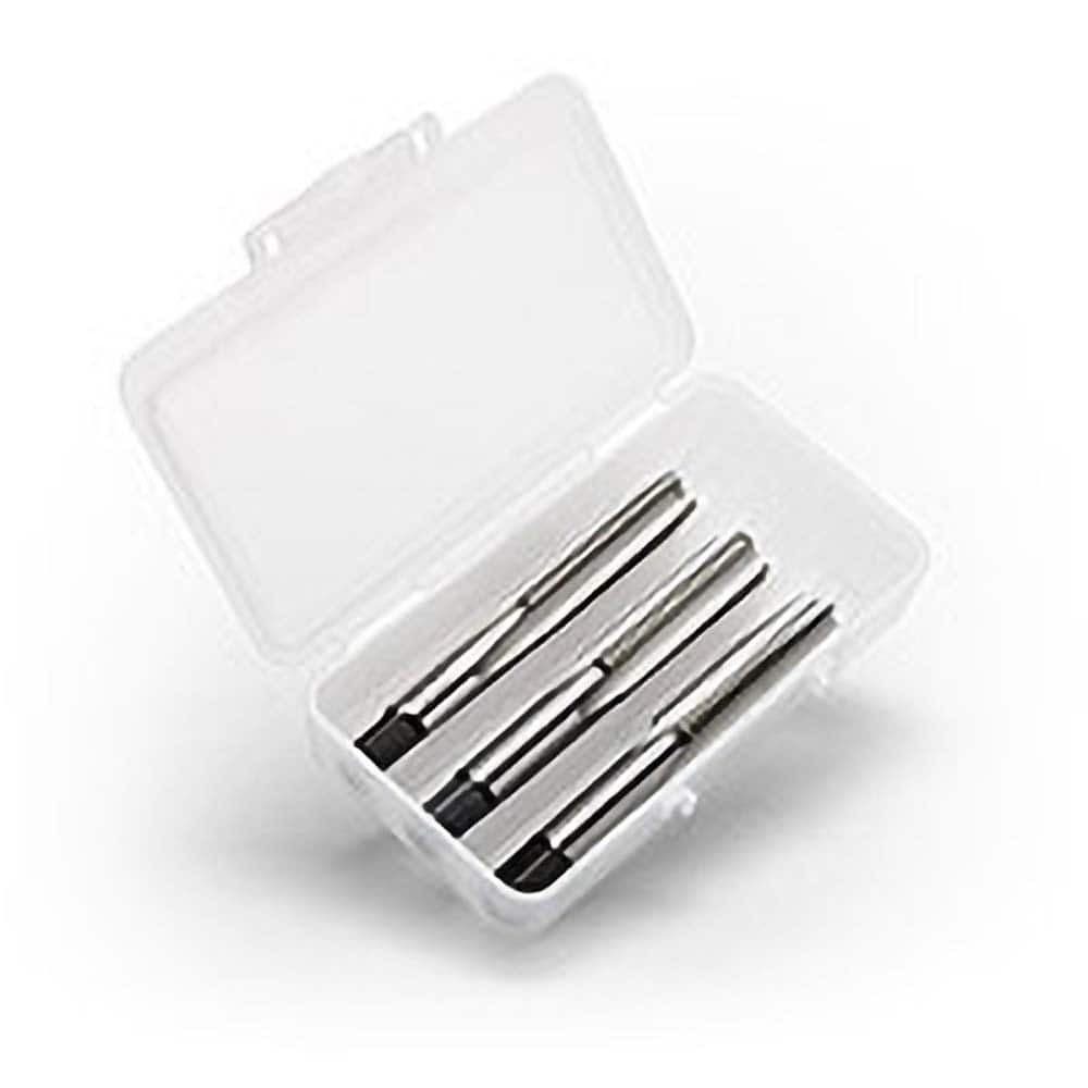 Titan USA TT90526 Tap Set: UNF, 4 Flute, Bottoming Plug & Taper, High Speed Steel