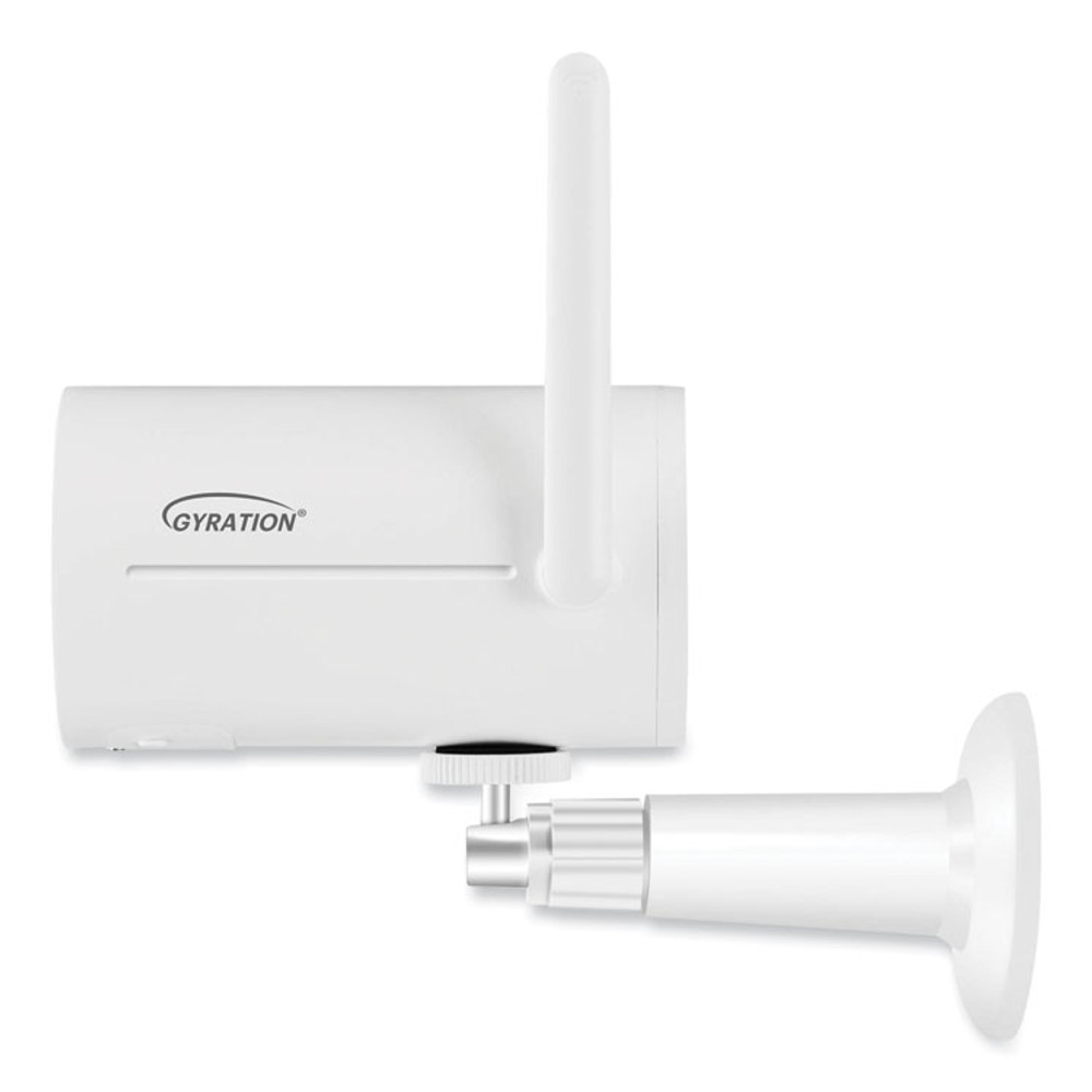 ADESSO INC Gyration® CYBRVIEW3010 Cyberview 3010 3MP Smart Wifi Bullet Camera with Solar Panel, 2304 x 1296 Pixels