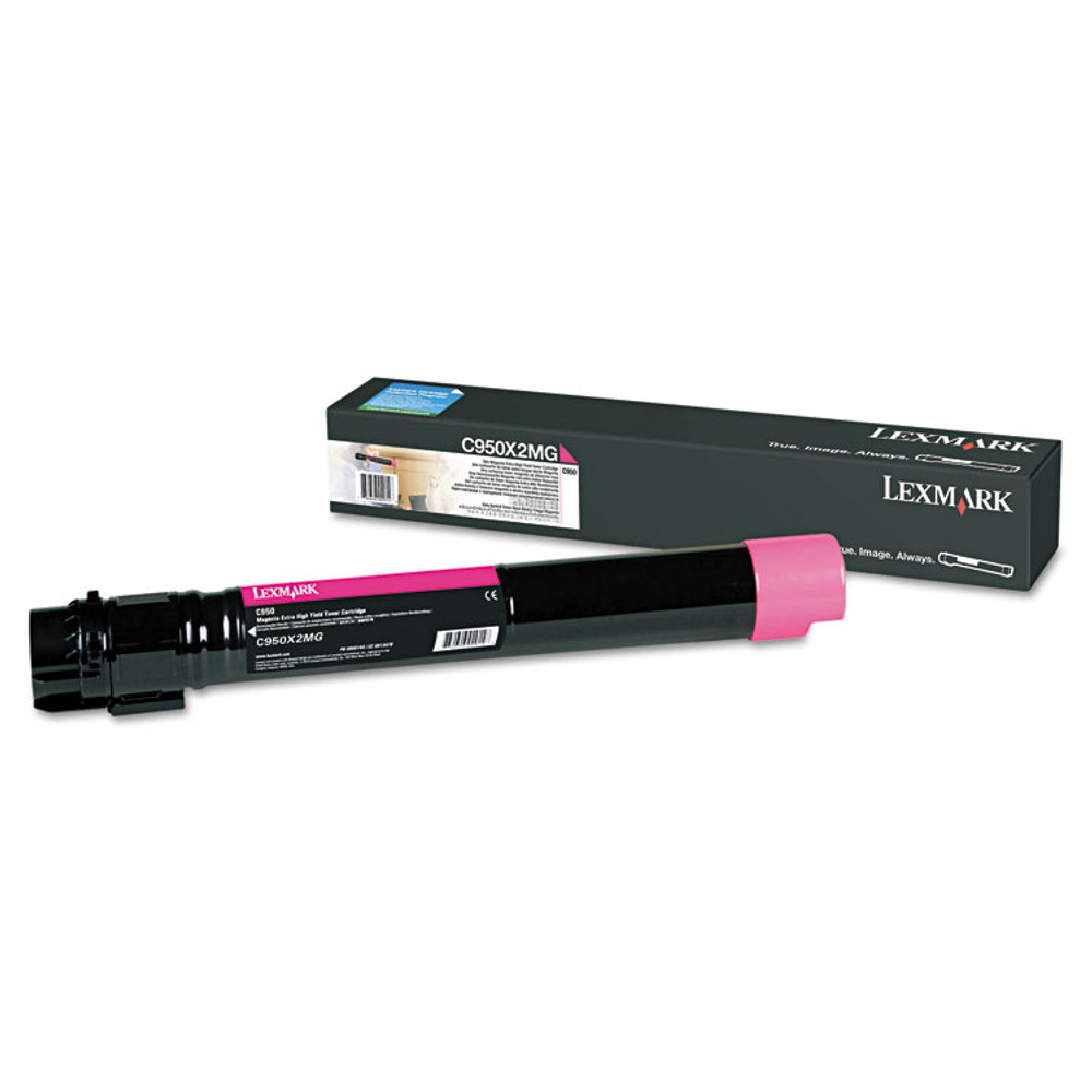 LEXMARK INT'L, INC. C950X2MG C950X2MG Extra High-Yield Toner, 22,000 Page-Yield, Magenta