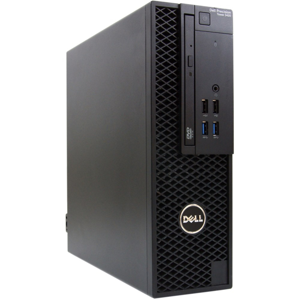 JOY SYSTEMS, INC OD1-1286 Dell Precision 3420-SFF Refurbished Desktop PC, Intel Core i7-6700, 16GB Memory, 500GB Solid State Drive, Windows 10 Pro, DVD-Writer