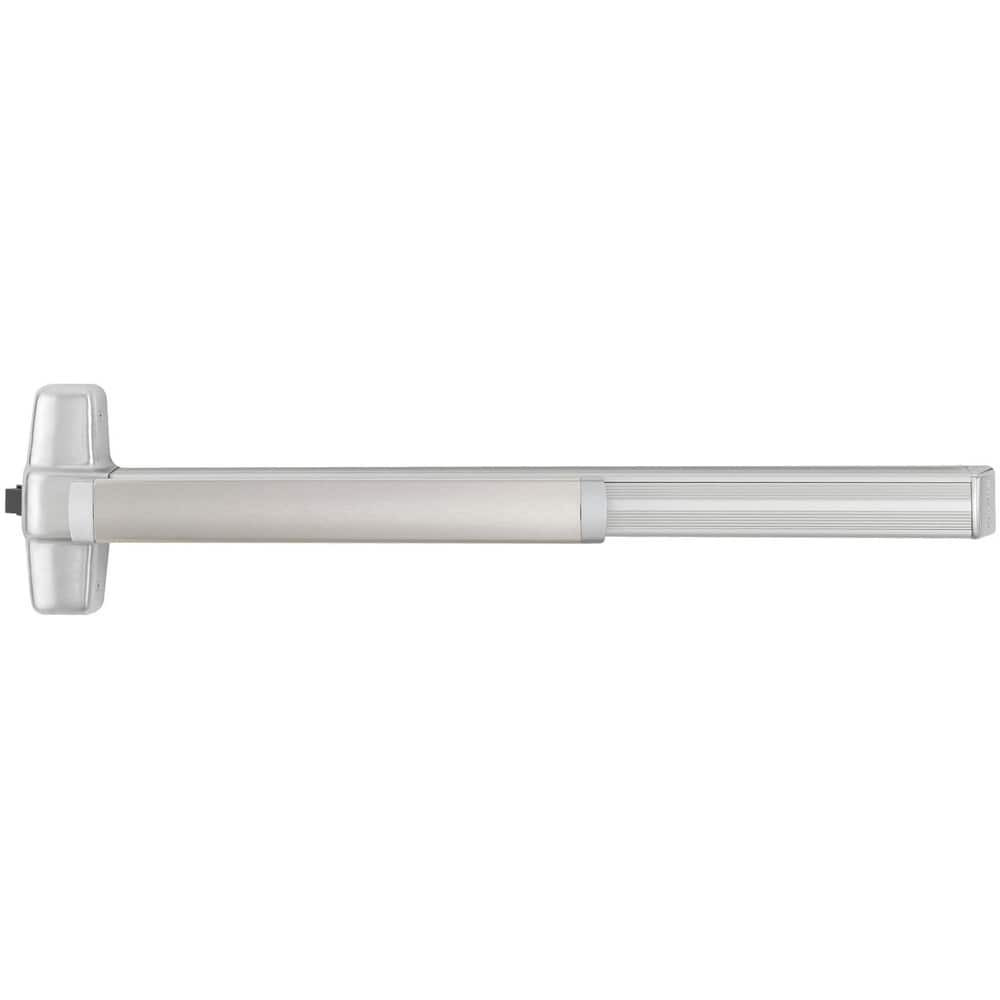 Von Duprin QEL99EO 3 US28 Push Bars; Material: Metal ; Locking Type: Exit Device Only ; Finish/Coating: Satin Aluminum; Clear Anodized ; Maximum Door Width: 3ft ; Minimum Door Width: 2.33ft ; Grade: 1