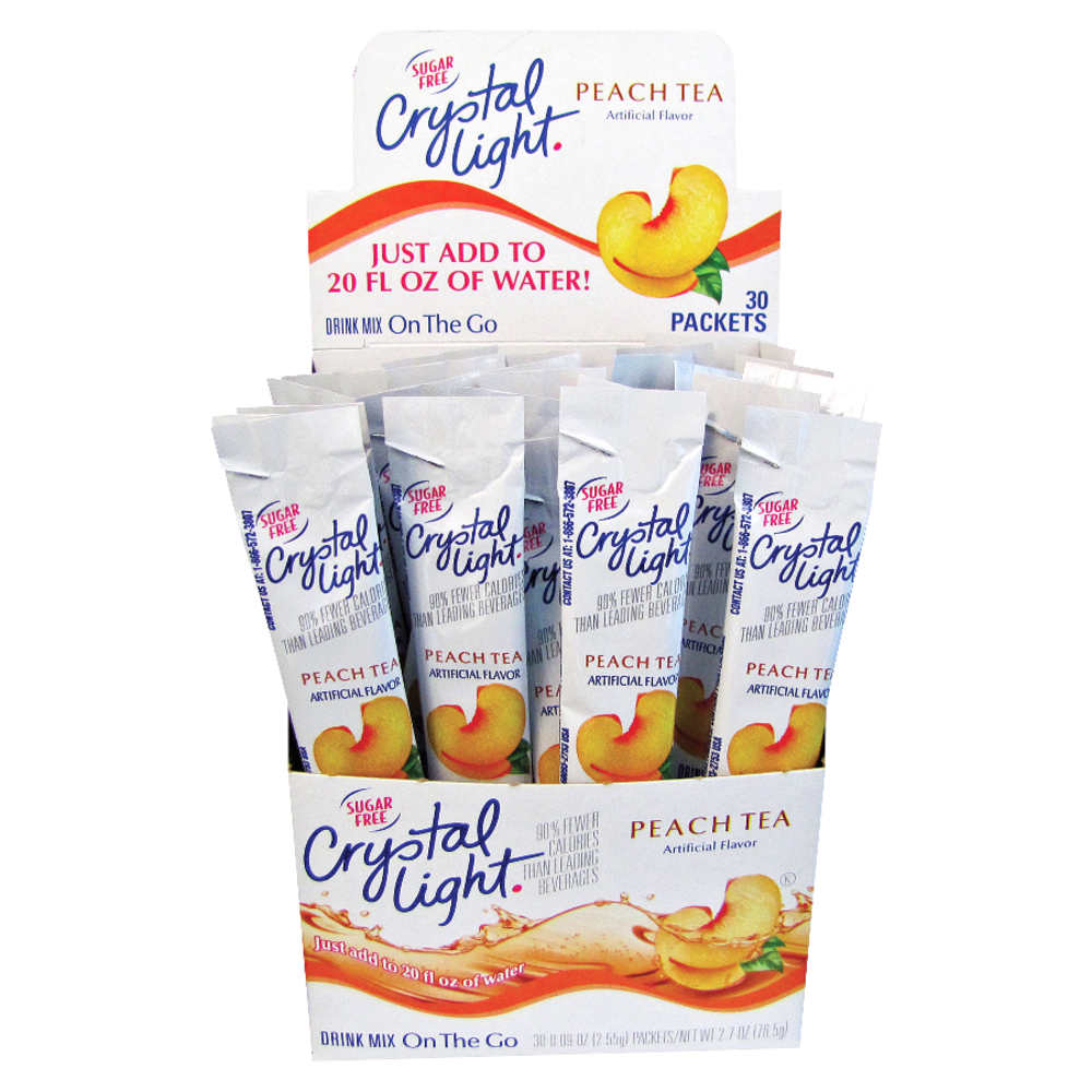 A low-calorie beverage alternative  Simply pour the contents of the stick into a 20-oz bottle of water or a glass with 2 1/2 cups of water for a refreshing treat.  Sticks are a simple way to enjoy hydration on the go.  5 calories per serving.