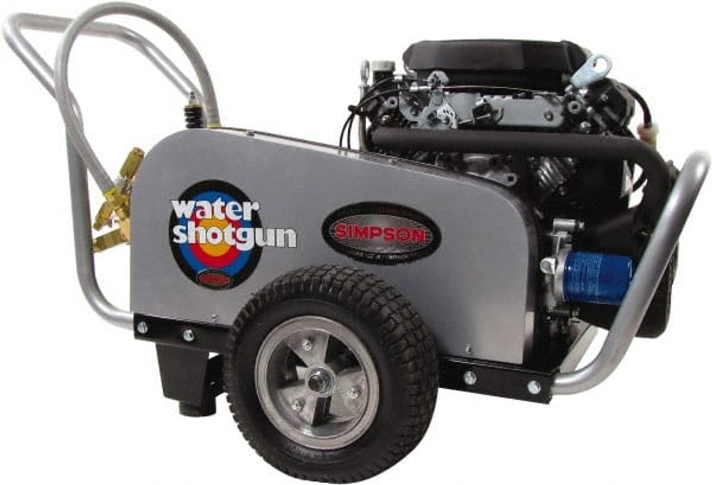 Simpson 60243 Pressure Washer: 5,000 psi, 5 GPM, Gas, Cold & Hot Water