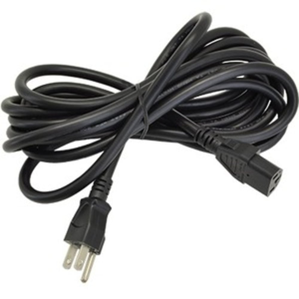 ERGOTRON 97-749  10-ft. Power Cord - For Workstation - 125 V AC / 10 A - Black - 10 ft Cord Length - NEMA 5-15P / IEC 60320 C13