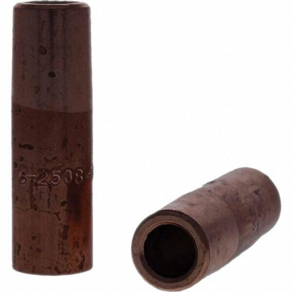 Tuffaloy 141-2708 Spot Welder Tips; Tip Type: Straight Tip F Nose (Radius) ; Material: RWMA Class 2 - C18200