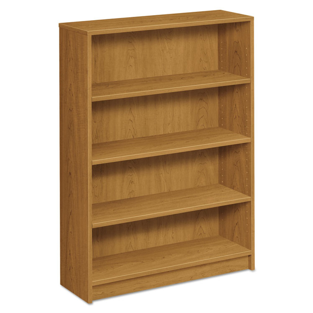 HON COMPANY 1874C 1870 Series Bookcase, Four-Shelf, 36w x 11.5d x 48.75h, Harvest