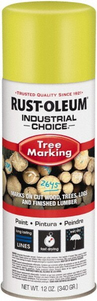 Rust-Oleum 306525 12 fl oz Fluorescent Yellow Marking Paint