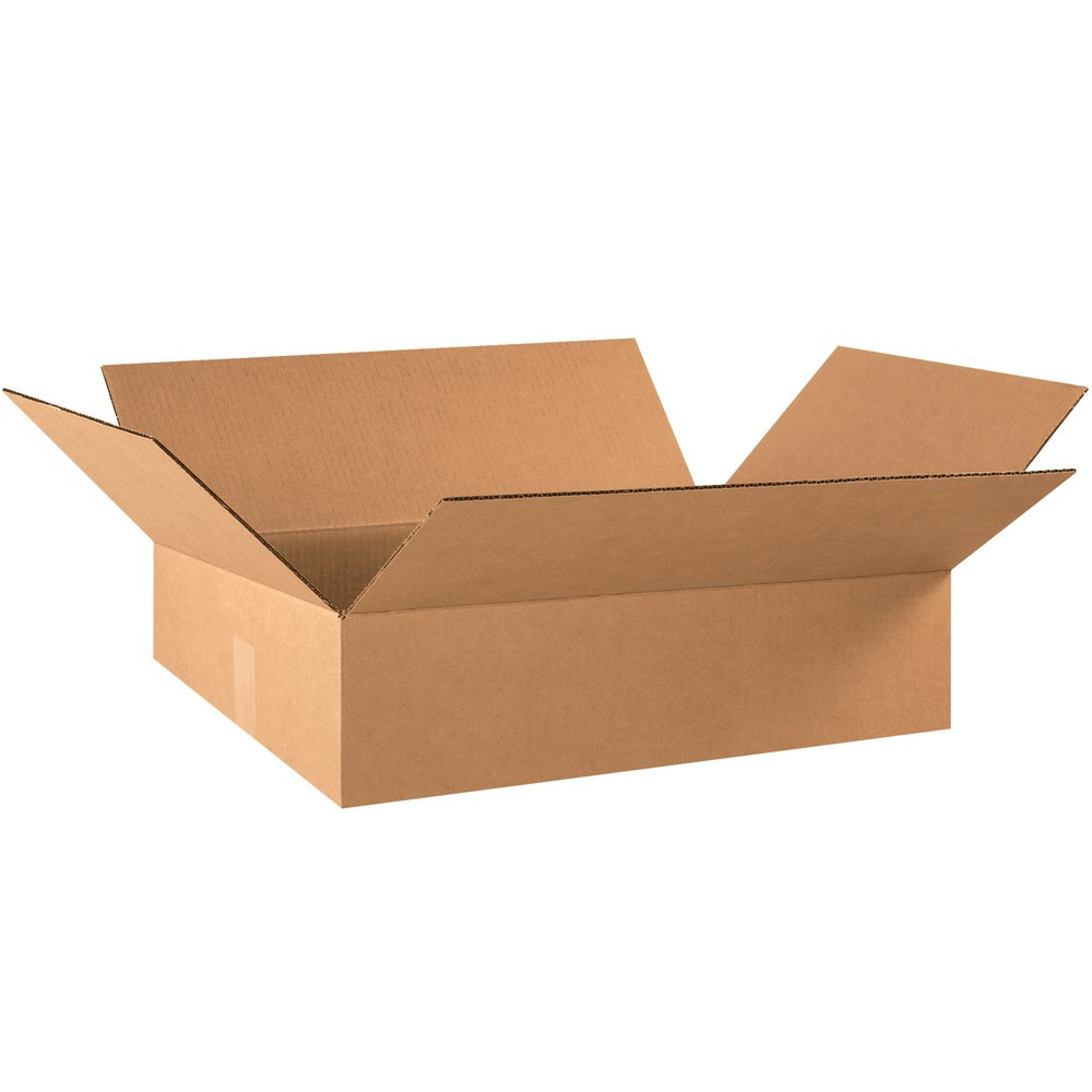 B O X MANAGEMENT, INC. 22166 Partners Brand Corrugated Boxes, 6inH x 16inW x 22inD, Kraft, Pack Of 25