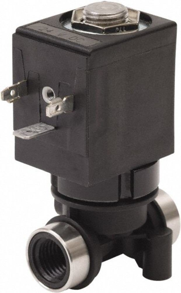 Spartan Scientific 6200-070-AAC2C Solenoid Valve: 2-Way & 2-Position, 3/8" Port