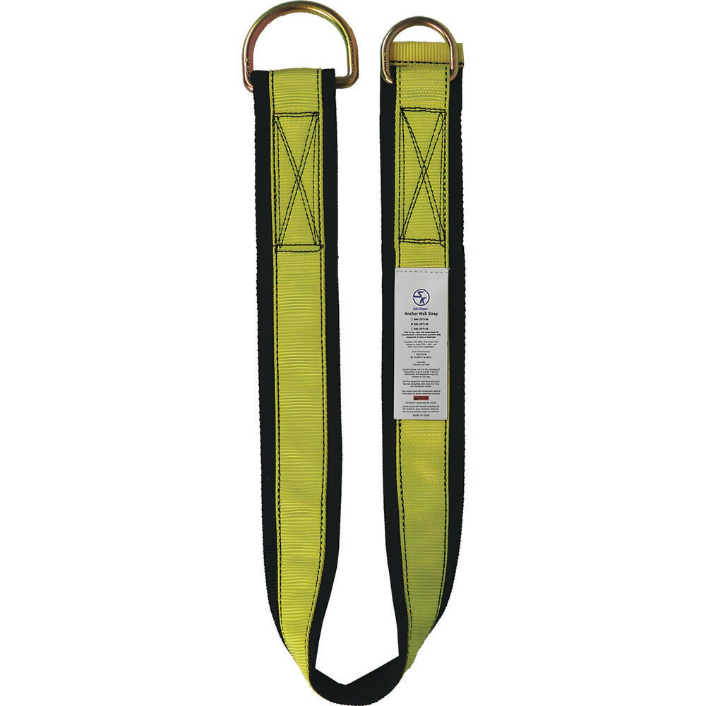 Safe Keeper PN806(4FT)-SK Anchors, Grips & Straps; Product Type: Anchor Sling ; Material: Polyester ; Color: Black; Yellow ; Connection Type: D-Ring ; Standards: ANSI Z359.1-2007 ; Temporary/Permanent: Temporary