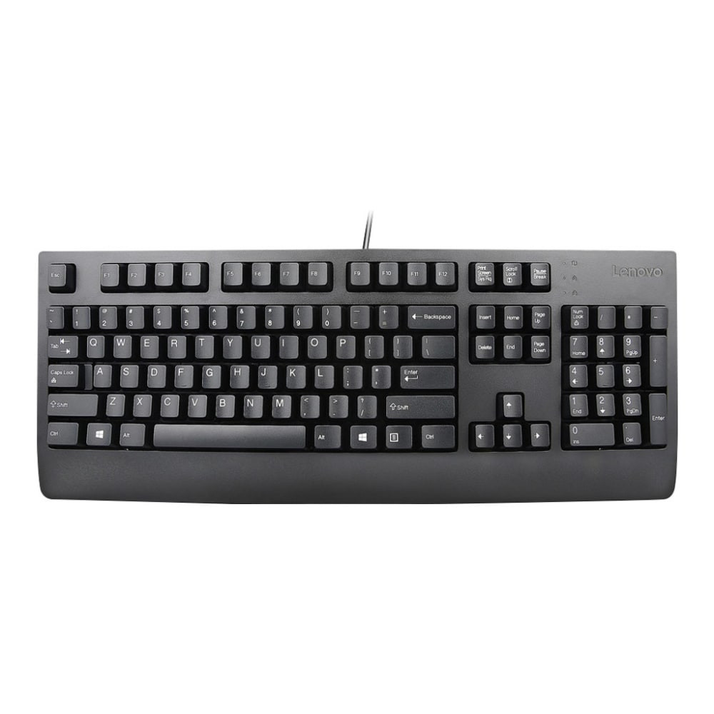 LENOVO, INC. Lenovo 4X30M86911  Preferred Pro II - Keyboard - USB - QWERTY - Spanish - black